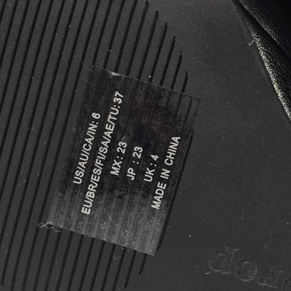 The Drop Black Gina Vegan Leather Wedge Boot - Picture 6 of 11